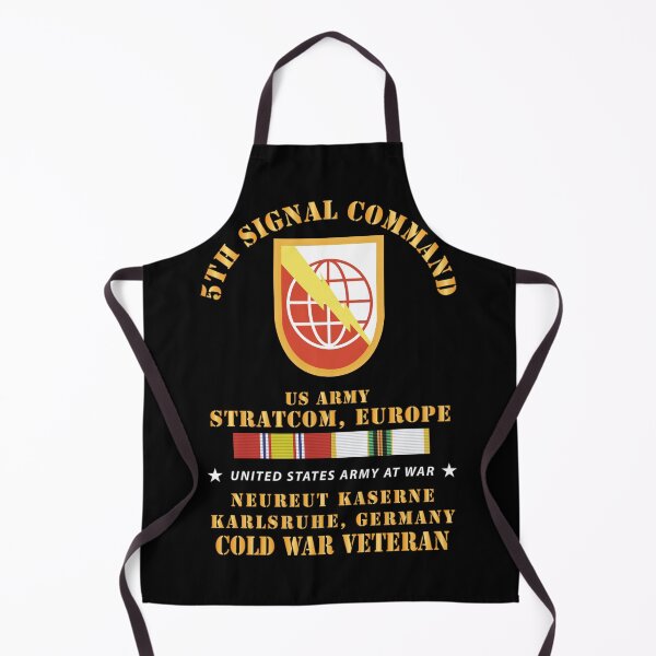 Item preview, Army - 5th Signal Command - SSI, USA STRATCOM, EUR, Karlsruhe, Germany w COLD SVC X 300 designed and sold by Military Insignia Products.