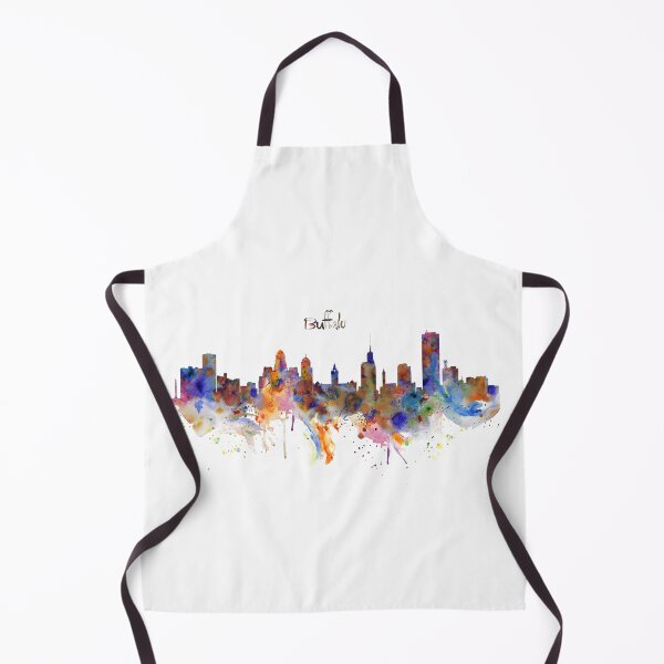Item preview, Buffalo Skyline Watercolor designed and sold by caracatita75.