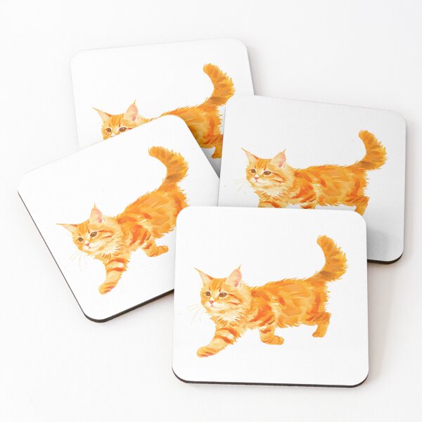 Item preview, Playful Ginger Tabby Cat designed and sold by xiao xuans.