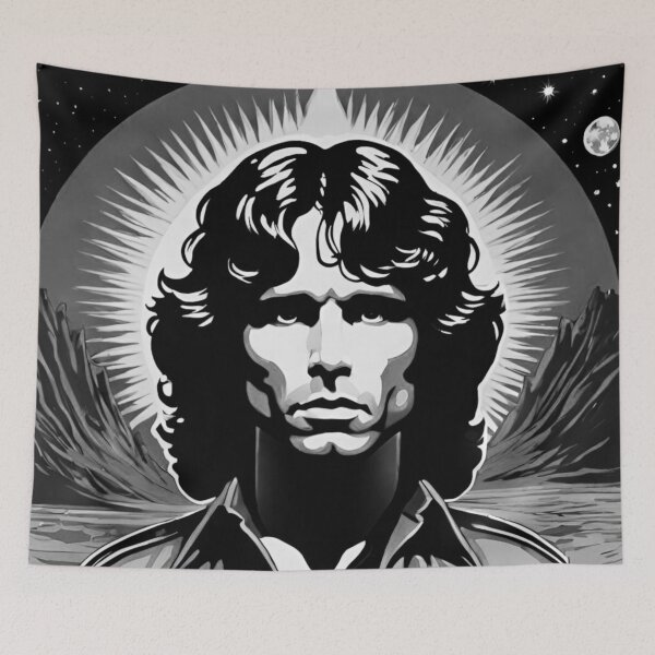 Item preview, Jim Morrison Classic Black And White | The Doors | TheAmericanPoet designed and sold by TheAmericanPoet.
