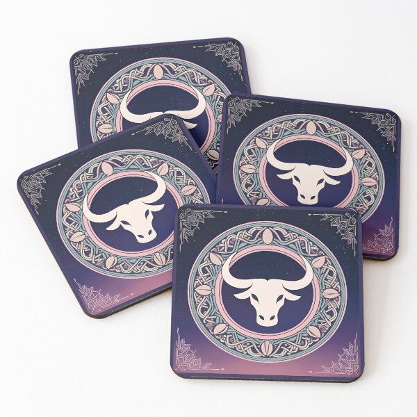 Item preview, Zodiacal Pattern - Taurus designed and sold by PatronesKawai.