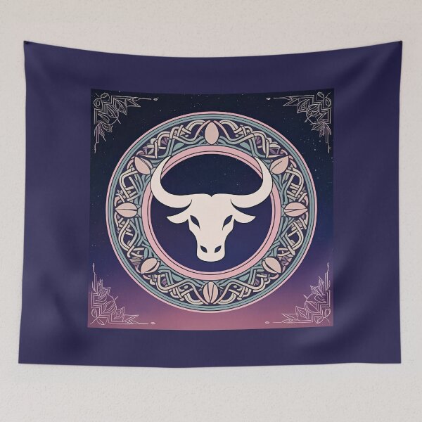 Item preview, Zodiacal Pattern - Taurus designed and sold by PatronesKawai.