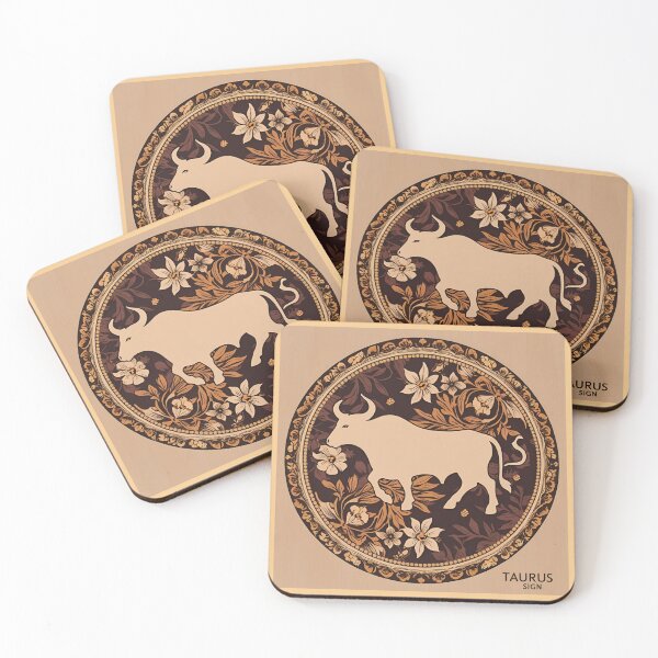 Item preview, Zodiacal Pattern - Taurus designed and sold by PatronesKawai.