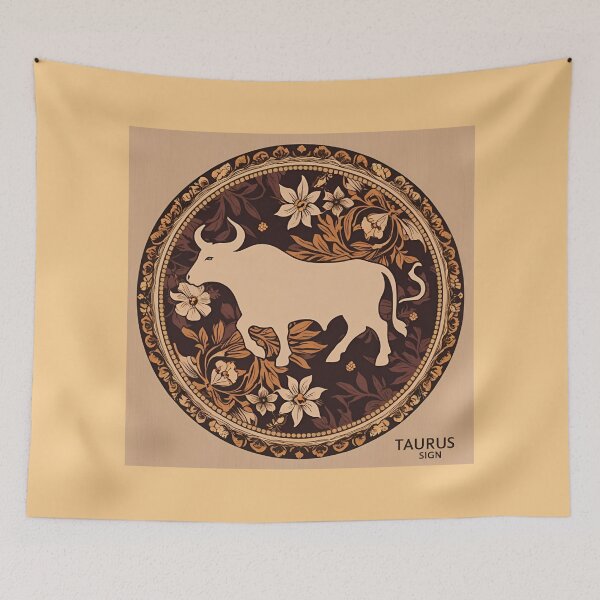 Item preview, Zodiacal Pattern - Taurus designed and sold by PatronesKawai.
