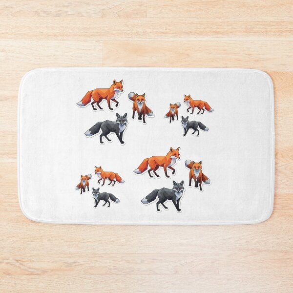 Item preview, Geometric Foxes, Fox Illustration, Fox Sticker, Stylized Fox designed and sold by Alta-store.