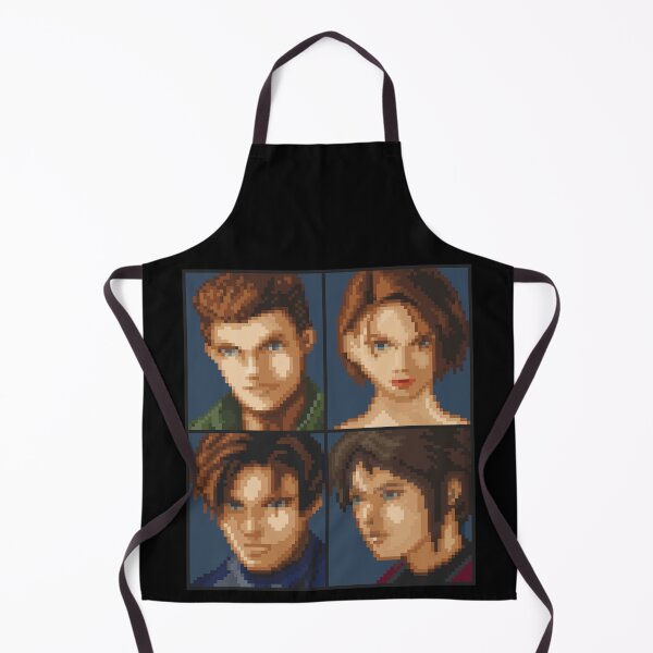 Item preview, Resident Evil Characters Pixel Art designed and sold by AlleenasPixels.