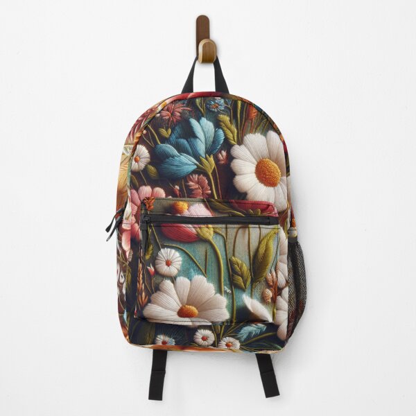 Item preview, Cozy Aesthetic Faux Embroidered Floral Patterns, Vintage Textile-Inspired Designs for designed and sold by CreativePodArt.