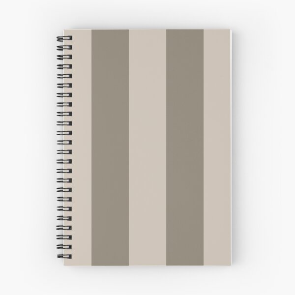 Item preview, Stone and Tan Brown White Wide Vertical Stripes designed and sold by Feeling Artsy.