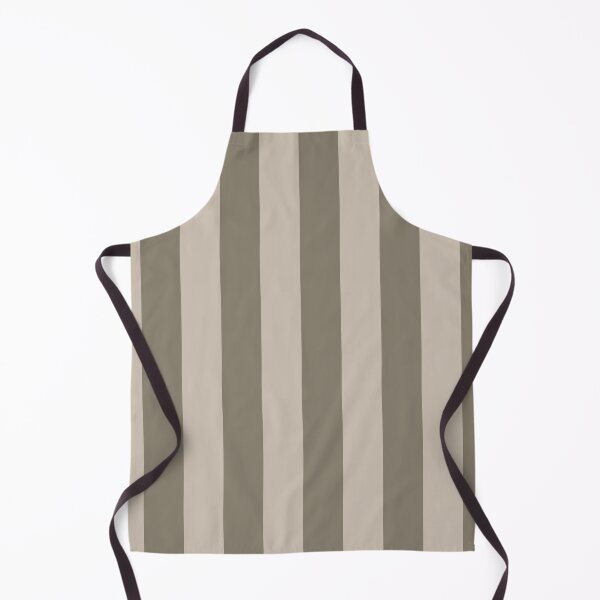 Item preview, Stone and Tan Brown White Wide Vertical Stripes designed and sold by Feeling Artsy.