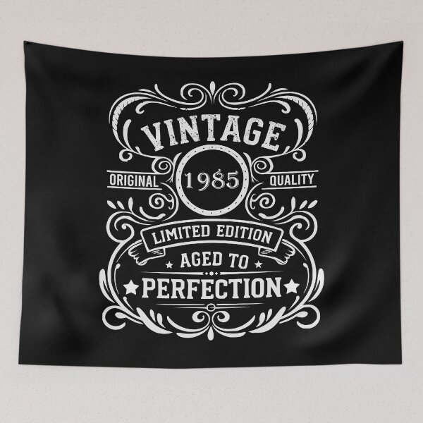 Item preview, Born in 1985 vintage 40th birthday whiskey themed designed and sold by Alexaltay.