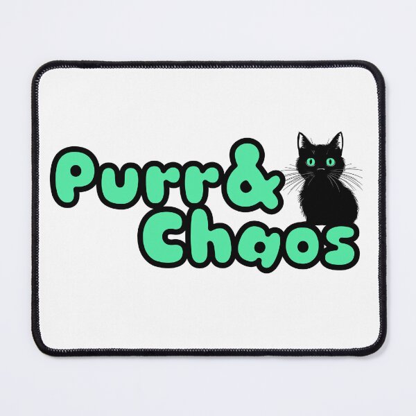 Item preview, Purr & Chaos - logo designed and sold by maggiehuth.