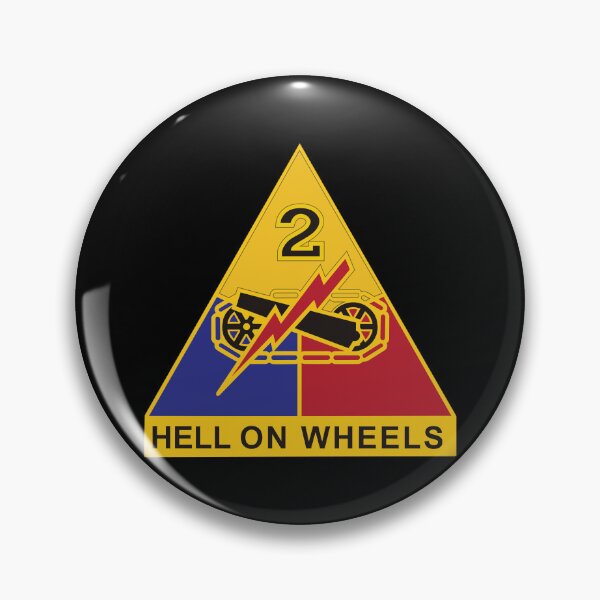 Item preview, DUI - 2nd Armored Division X 300 designed and sold by Military Insignia Products.