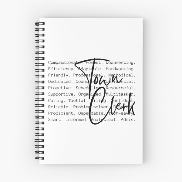 Item preview, Town Clerk in so many words designed and sold by IIMC.