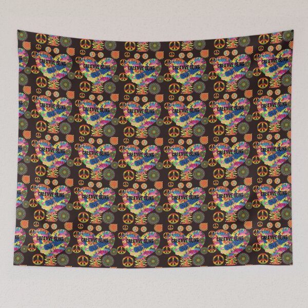 Item preview, A retro design based on the hippie spiritual vibe designed and sold by Diva2022.