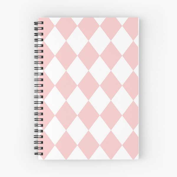 Item preview, Baby Pink White Harlequin Diamonds All Over designed and sold by Feeling Artsy.