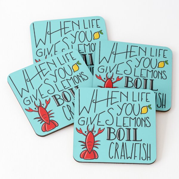 Item preview, When Life Gives You Lemons Boil Crawfih designed and sold by Sweenerkay.