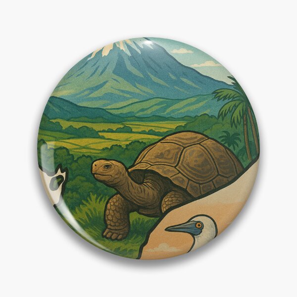 Artikelvorschau, Ecuador Galapagos Tourismus Reise Poster entworfen und verkauft von Temperalis.