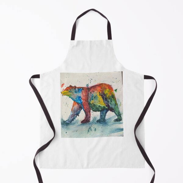 Item preview, Abstract, bear, rainbow, color, painting designed and sold by AnastaciasArt.
