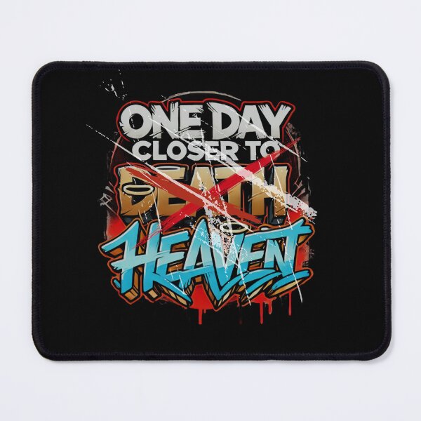 Item preview, One Day Closer to Heaven – Inspiring Christian Graphic Apparel designed and sold by GEM STYLE.