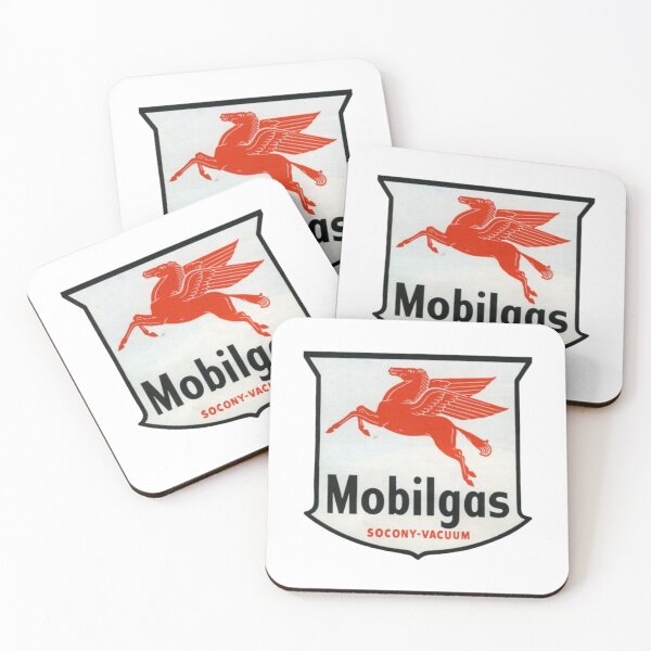Item preview, Mobilgas coat of arms with Pegasus designed and sold by hotrodspirit.