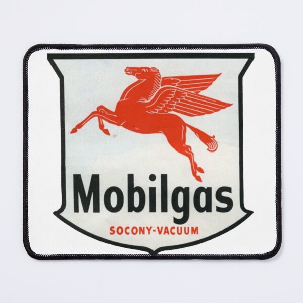Item preview, Mobilgas coat of arms with Pegasus designed and sold by hotrodspirit.
