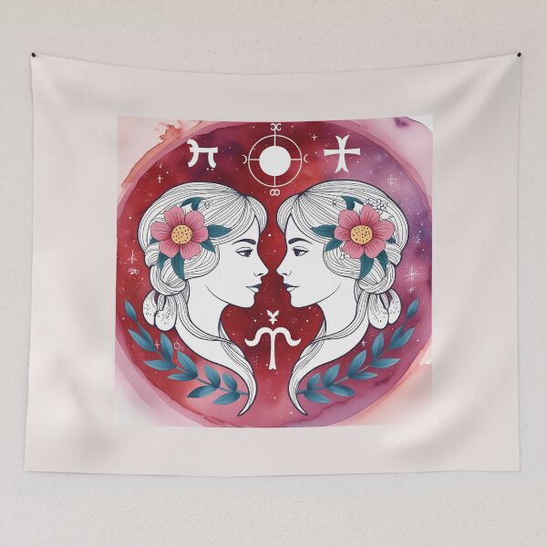 Item preview, Zodiac Pattern - Gemini designed and sold by PatronesKawai.