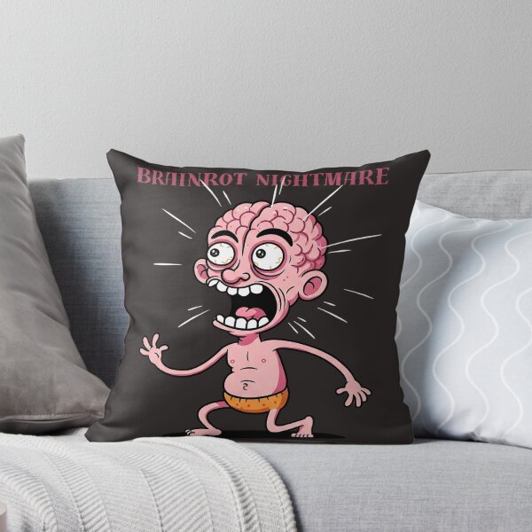 Item preview, Brainrot Nightmare Psychedelic Brain designed and sold by SurrealArtSzysz.