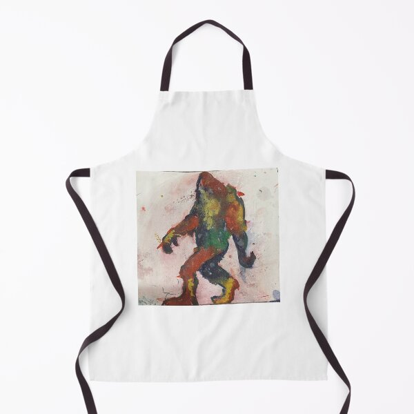 Item preview, Bigfoot, abstract, art watercolor designed and sold by AnastaciasArt.
