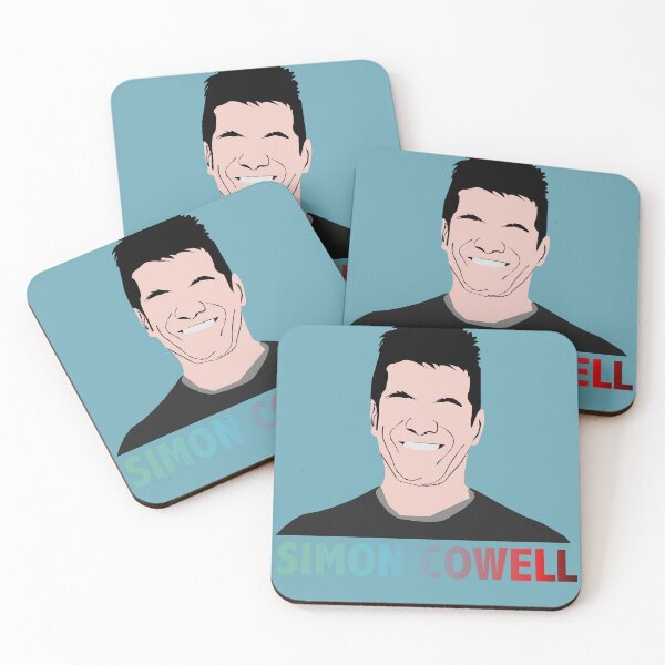 Item preview, Simon Cowell illustration designed and sold by ZooStateofMind.