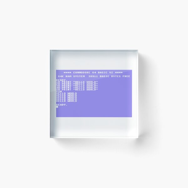 Item preview, Commodore 64 Hello World designed and sold by Jagaroth.
