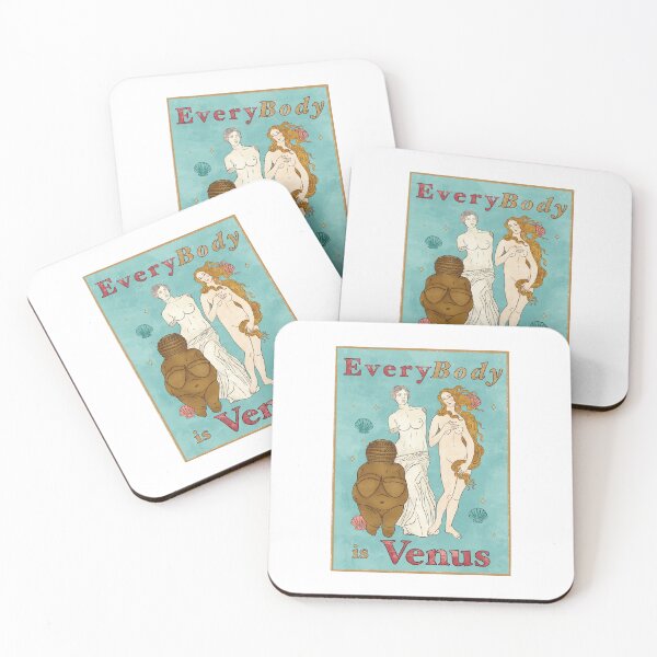 Item preview, EveryBody is Venus - Iconic Ancient Goddess Figures - blue version designed and sold by Ancient-Tales.