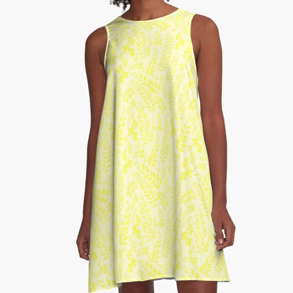 Item preview, Greenery Botanical Print Yellow Leaves designed and sold by SilverPegasus.