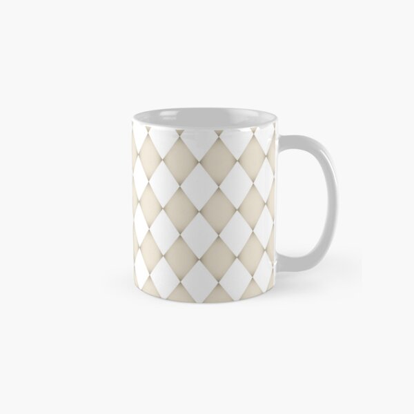Artikel-Vorschau von Antike Beige Weiße Harlekin Diamanten überall, designt und verkauft von Feeling Artsy.