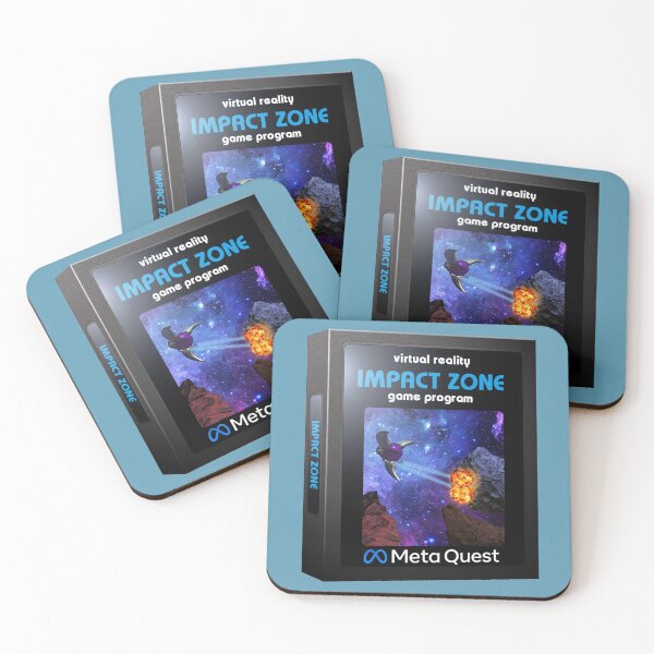 Item preview, Impact Zone VR Asteroids Game designed and sold by P-maticSquirrel.