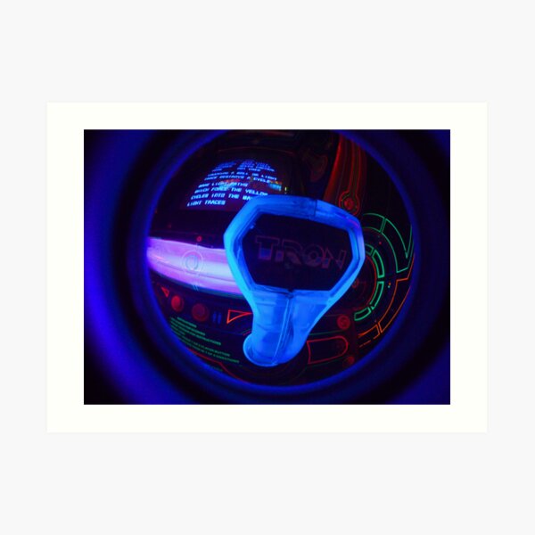 Tron Arcade Art Print