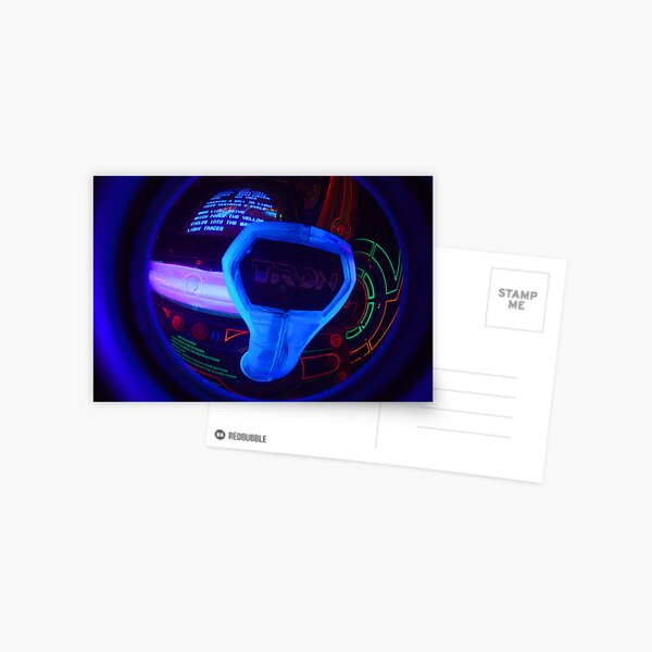 Tron Arcade Postcard