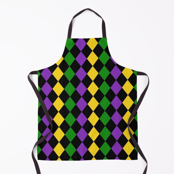 Item preview, Mardi Gras Harlequin Diamonds All Over designed and sold by Feeling Artsy.