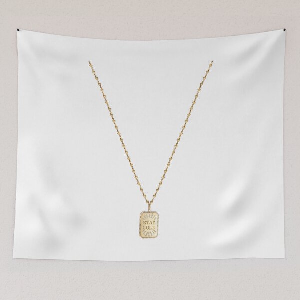 Item preview, Chelsea's Stay Gold Necklace designed and sold by NickiPost.