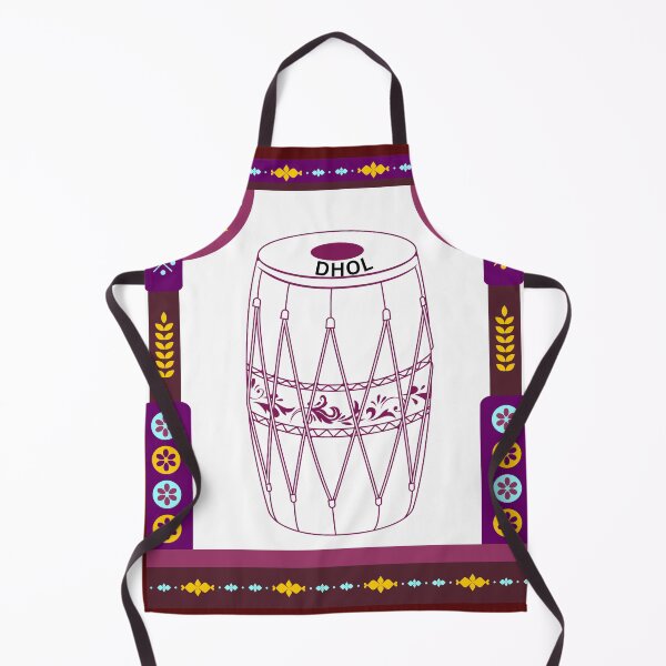 Item preview, Dhol Drum Musical Instrument Graphic designed and sold by BrightrDayMusicArt.