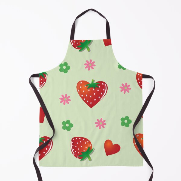 Item preview, Continuous pattern of strawberries with a green background designed and sold by hateeyes.