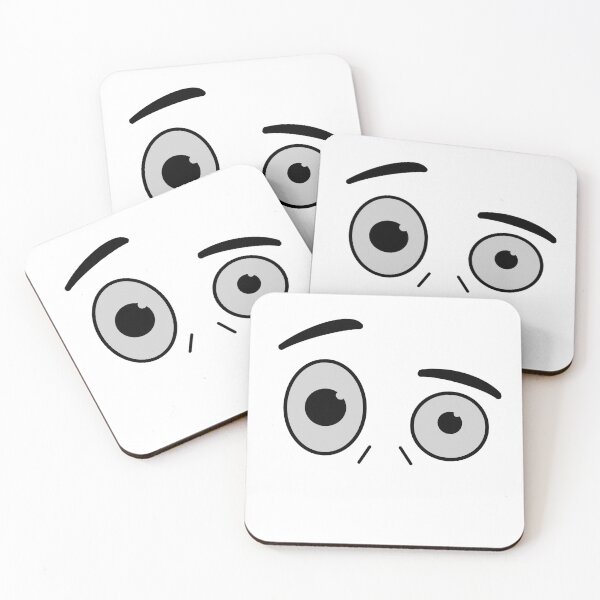 Item preview, Confused Wide-Eyed Emoji – Cartoon Face designed and sold by ME-MY-MIND.