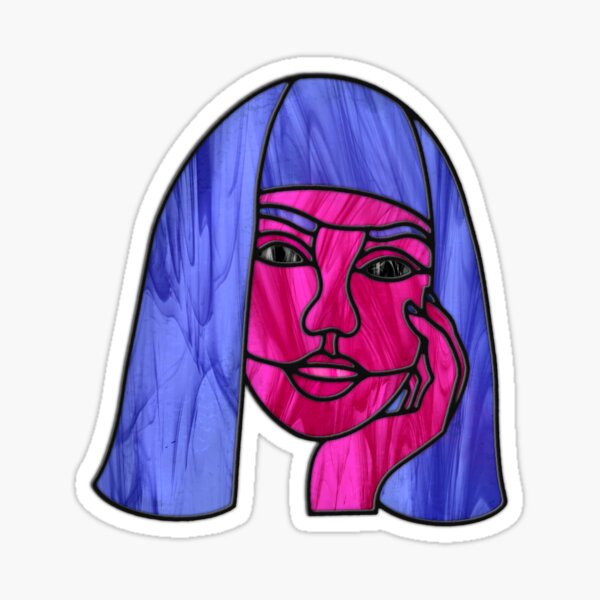 Item preview, Joi - Blade Runner 2049 (Digital Stained Glass) designed and sold by 24/7 Watcher.