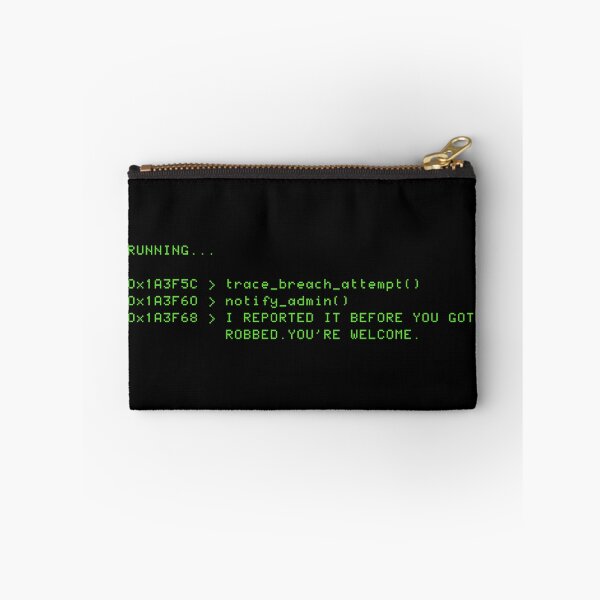 Item preview, Ethical Hacker Trace Alert Terminal Message designed and sold by Dago345.
