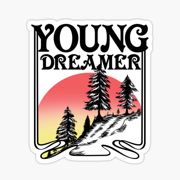 Item preview, Young Dreamer Sunset Forest Design designed and sold by The secret storage room.