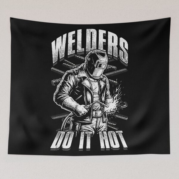 Item preview, Welders Do It Hot - Welding Humor Graphic designed and sold by PECCATOR.