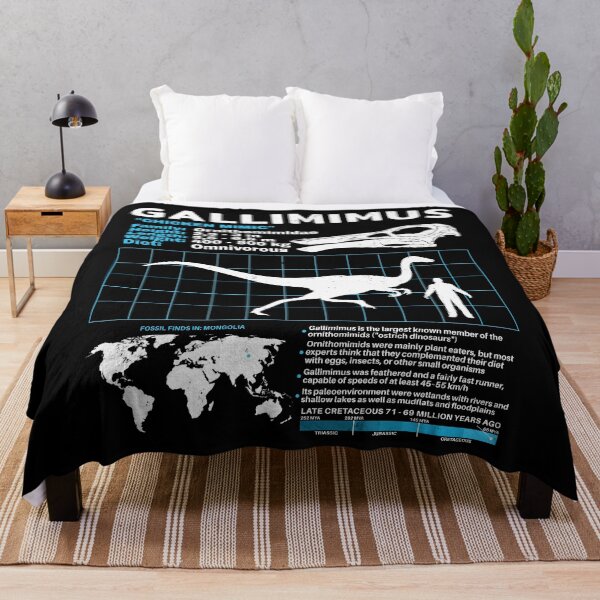 Item preview, Gallimimus Fact Sheet designed and sold by NicGrayGraphic.