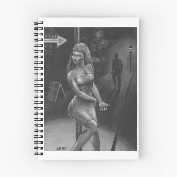 Item preview, Brunette Hitchhiking at Night designed and sold by Charles Harker.