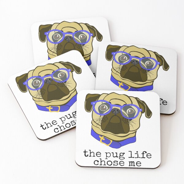 Item preview, The Pug Life Chose Me designed and sold by MadeintheShead.