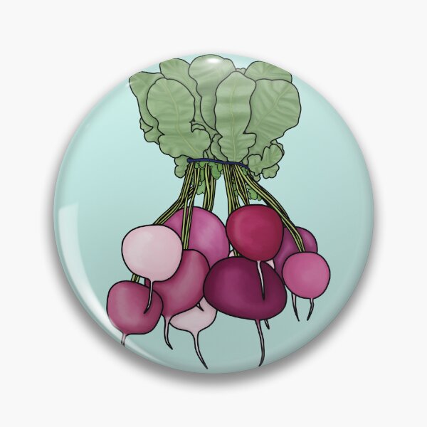 Item preview, Rainbow Radish bunch designed and sold by Pigeondispatch.