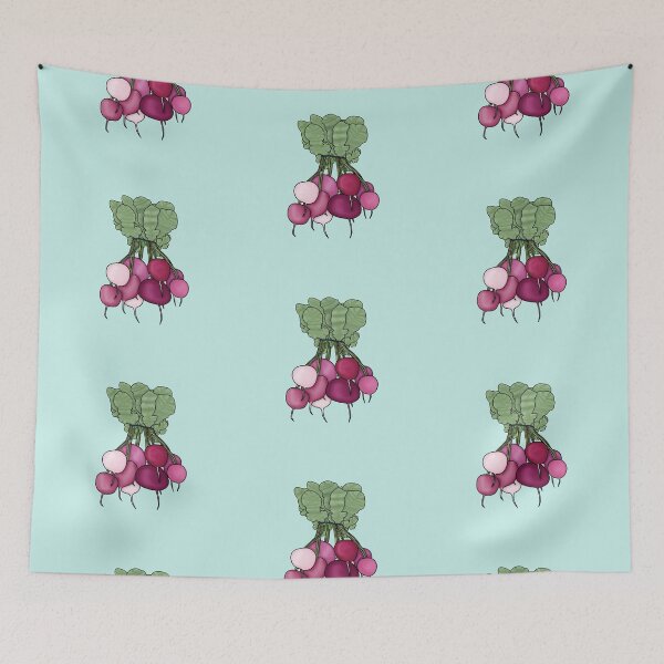 Item preview, Rainbow Radish bunch designed and sold by Pigeondispatch.